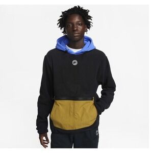 RARE Nike SPU Hoodie Mens‎ SM Therma Fit Fleece Utility Black DZ5641-010 Street